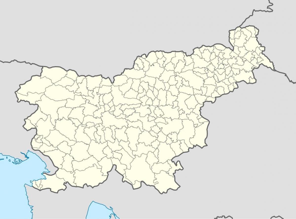 Slovėnija vieta žemėlapyje