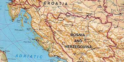 Žemėlapis Slovėnija